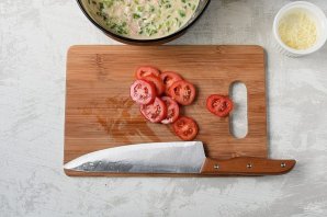 Пирог с тунцом и картофелем