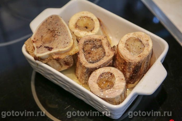 Мозговые кости, запеченные в духовке Мозговые кости, запеченные в духовке