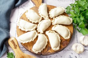 Вареники с грибами Вареники с грибами