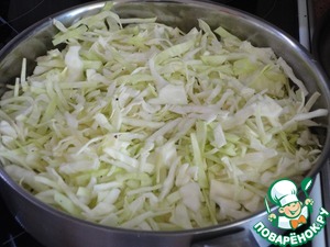 Пирог из белокочанной капусты