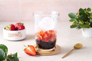 Бабл ти с клубникой Бабл ти с клубникой