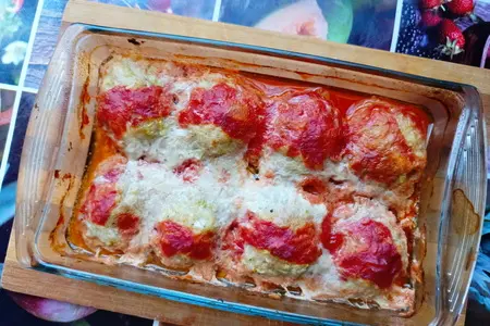 Греческие тефтели с кабачком Греческие тефтели с кабачком