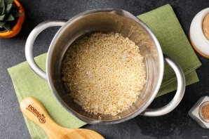 Каша ячневая с тыквой Каша ячневая с тыквой