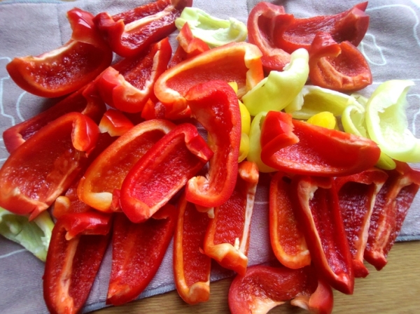 Перцы жареные на зиму Перцы жареные на зиму