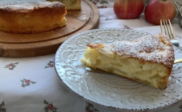 Рецепт яблочного пирога, который получается всегда. Простой и вкусный десерт