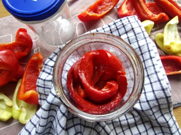 Перцы жареные на зиму Перцы жареные на зиму