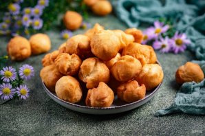 Баурсаки на кефире без дрожжей Баурсаки на кефире без дрожжей