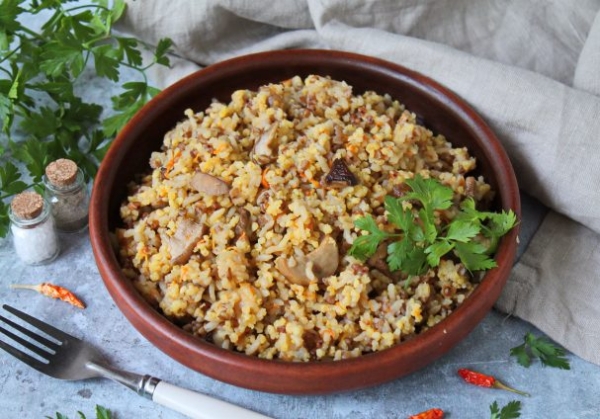 Каша по-монастырски в мультиварке Каша по-монастырски в мультиварке