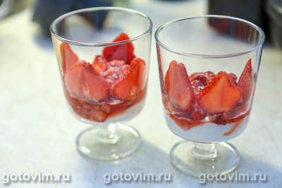 Клубника со сливками Клубника со сливками