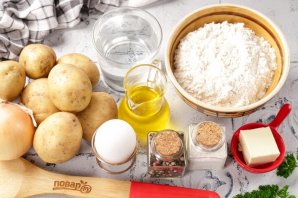 Вареники с картошкой Вареники с картошкой