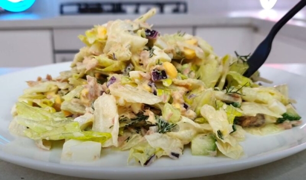 Салат «Любовница капитана». Легкий и простой рецепт, который можно есть даже на ночь Салат «Любовница капитана». Легкий и простой рецепт, который можно есть даже на ночь