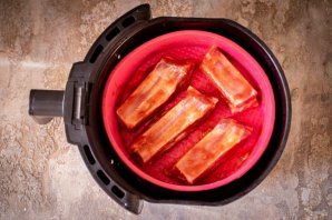 Свиные ребрышки в аэрогриле