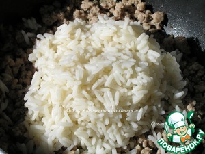 Мясной пирог с рисом, луком, яблоками Мясной пирог с рисом, луком, яблоками