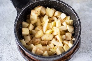 Блинчики с яблоками Блинчики с яблоками