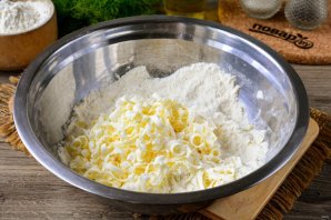 Открытый пирог с грибами Открытый пирог с грибами