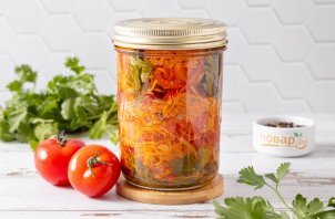 Помидоры фаршированные морковью Помидоры фаршированные морковью