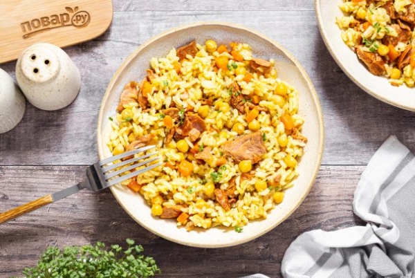 Соевый плов