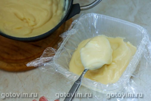 Крем патисьер на яйцах и муке Крем патисьер на яйцах и муке