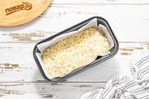 Постный кекс с чиа