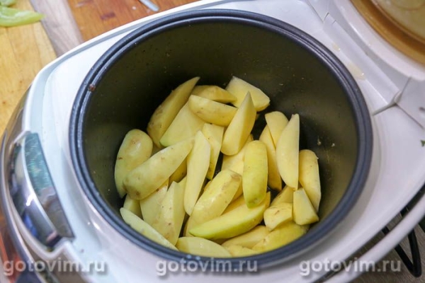 Оджахури - жаркое из свинины по-грузински (в мультиварке)