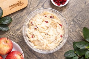 Постные яблочные кексы Постные яблочные кексы