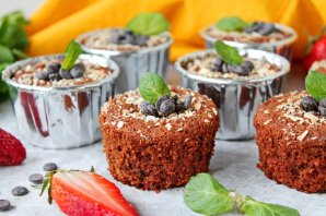 Шоколадные кексы из кокосовой муки Шоколадные кексы из кокосовой муки