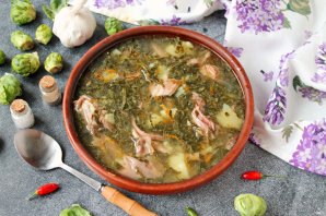 Щи из крошева с курицей Щи из крошева с курицей