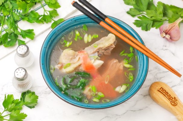 Китайский говяжий бульон Китайский говяжий бульон