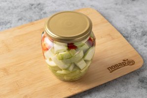 Кабачки с острым перцем на зиму Кабачки с острым перцем на зиму