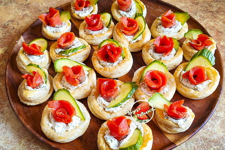 Простая закуска на новый год