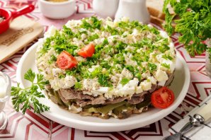 Салат с языком Салат с языком