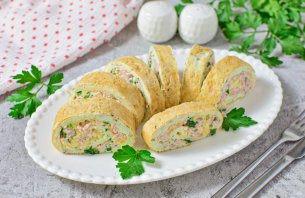 Рулет с ветчиной Рулет с ветчиной