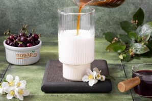 Вишневый айс латте Вишневый айс латте