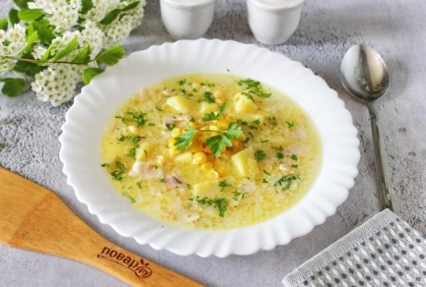 Сырный суп "Чаудер" Сырный суп "Чаудер"