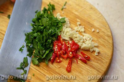 Куриные бедра с мандаринами и перцем чили Куриные бедра с мандаринами и перцем чили