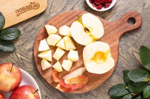 Постные яблочные кексы Постные яблочные кексы