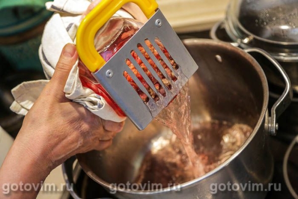 Компот из малины и красной смородины на зиму