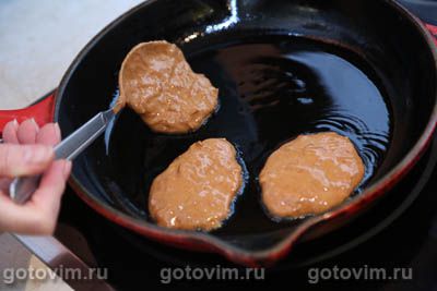 Печеночные оладьи с сыром Печеночные оладьи с сыром