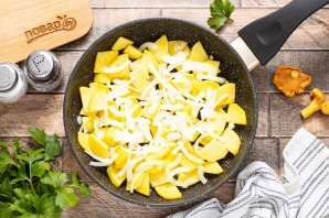 Крем-суп из лисичек Крем-суп из лисичек