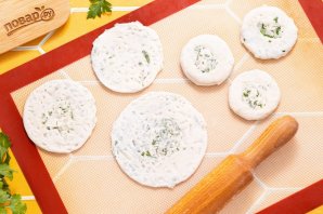 Луковая лепешка Луковая лепешка