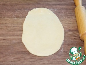 Плетеные булочки на молоке с начинкой