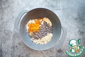 Постный пирог-кекс с полентой Постный пирог-кекс с полентой