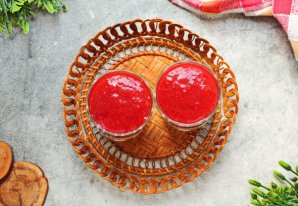 Диетический десерт из клубники Диетический десерт из клубники