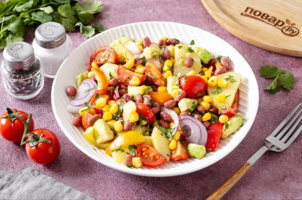 Салат "Мексиканский" Салат "Мексиканский"