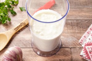 Майонез с чесноком Майонез с чесноком