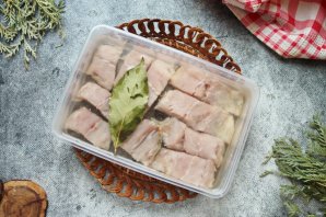 Маринованная кефаль