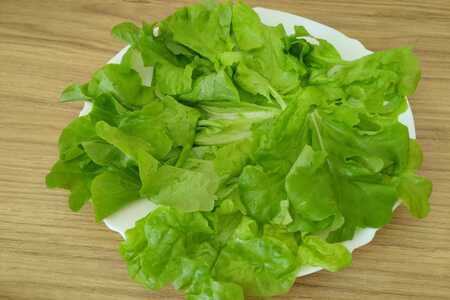 Салат "цыплята в гнезде"