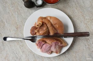 Суп из свиной рульки Суп из свиной рульки