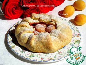 Галета с абрикосами и сливами Галета с абрикосами и сливами