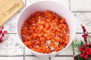 Салат "Оливье" на год Лошади